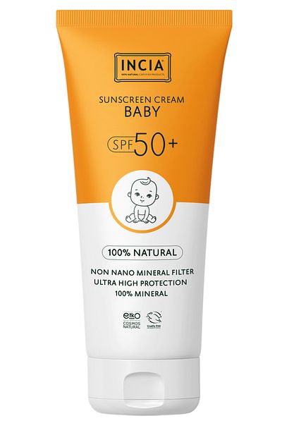 Incia 100% natürliche Sonnenschutzcreme Baby LSF 50+