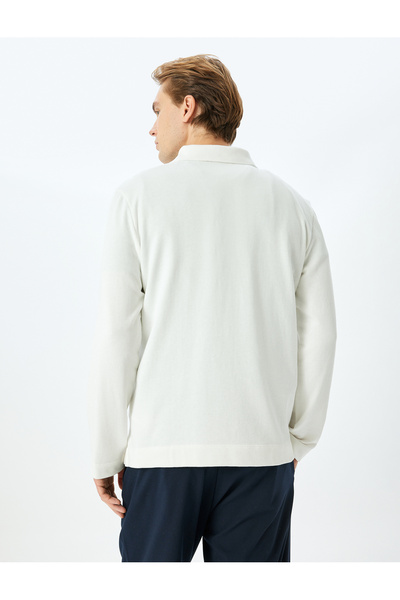 Koton Long Sleeve Basic Polo Neck Sweatshirt