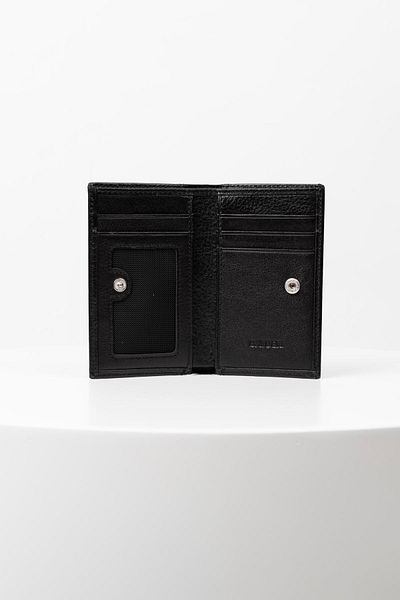 BAYDERİ Bayderi Cassy Genuine Leather Vertical Card Holder Wallet