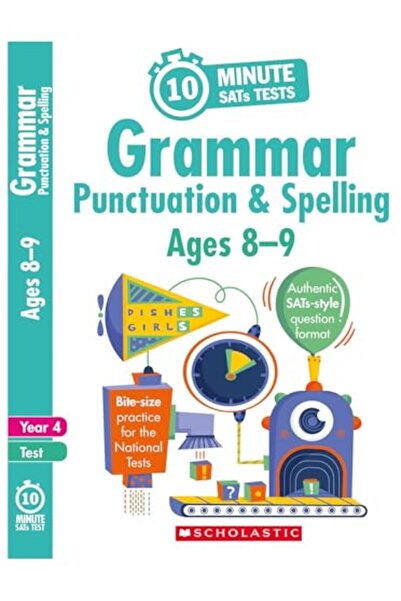 Scholastic قواعد النحو والترقيم والإملاء للصف الرابع