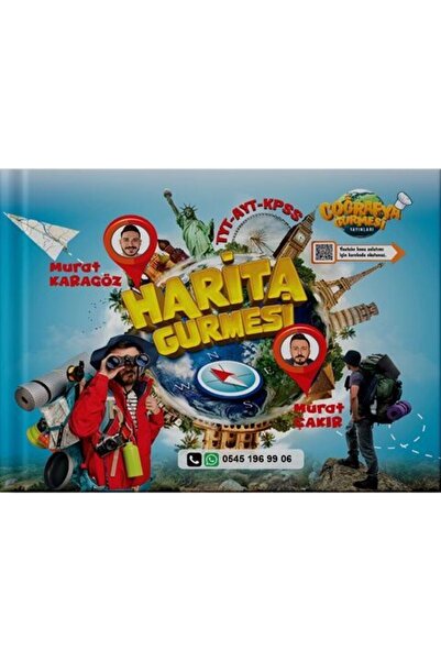 Ulti Yayınları TYT AYT Coğrafya Harita Gurmesi