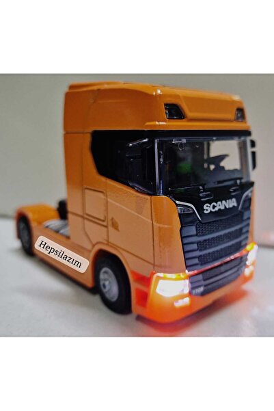 Hepsilazım Scania Kafa Oyuncak Tır V8 R730 Taşıyıcı Scania Kupa S-770 Model D...
