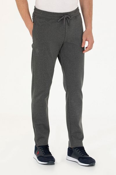 U.S. Polo Assn. Pantaloni de sport pentru bărbați, antracit Melange