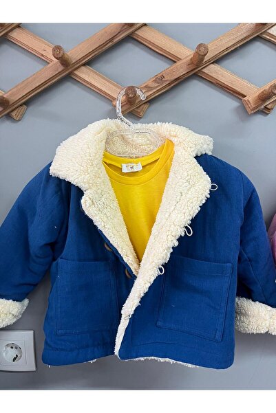 Bebeu Double-Sided Plush 100% Cotton Muslin Coat