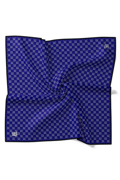 Levidor Μεταξωτό μαντίλι Saks Ring L με μοτίβο Twill
