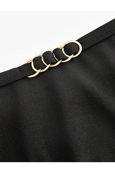 Koton Aksesuar Detaylı Yüksek Bel Bikini Altı