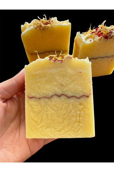 DH NATURAL صابون نبتة سانت جون، صابون بزيت نبتة سانت جون لعلاج الندبات