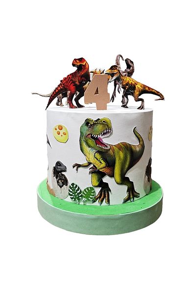 bizdenpastacılık Dinazor Model Cake Decor Cake Birthday Cake Men's Cake