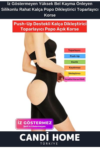 HOBİ CONDİ Premium High Waist - Trace-Free Silicone Recovery Corset