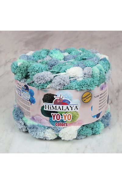 Himalaya Yo-Yo Colors Seaweed Green - 3 Pack Green, Grey, Light Cream