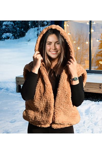 Özgüner Oyuncak Pabtex Plush Vest's Comfort, Hat's Elegance: the Perfect Winter Combo