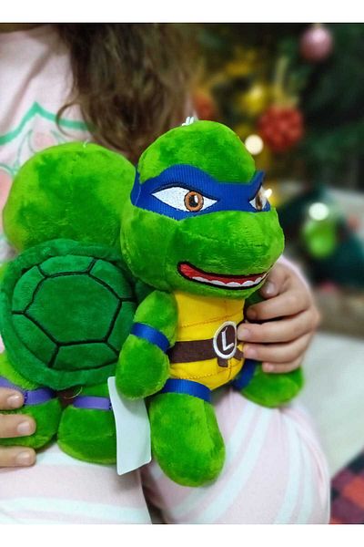 LRS STORE Leonardo Plush Ninja Turtles - 24 cm High Quality Toy Figure