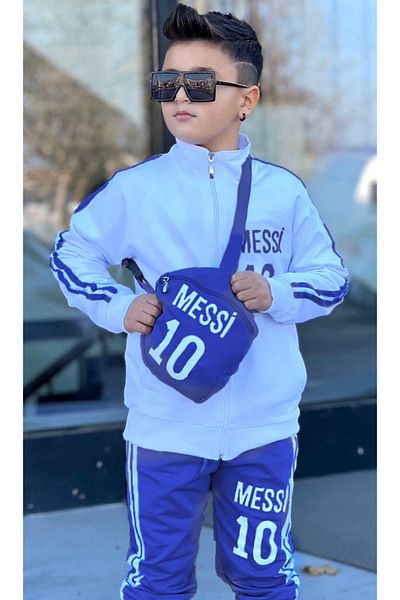 Calisa Set de trening Messi pentru băieți Set și geantă sport
