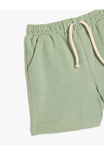 Koton Basic Shorts Cotton with Elastic Waist