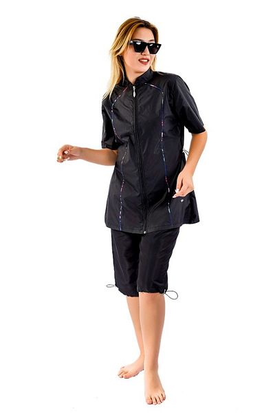 TESMAY Hizli Drying Half Covered Swimsuit