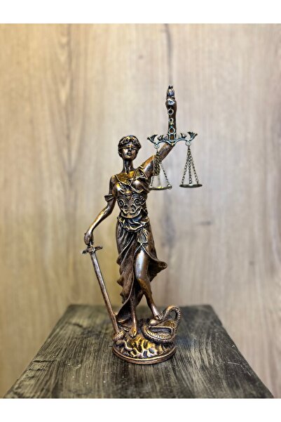 Genel Markalar Themis Adalet Tanrıçası Heykel Biblo 30cm