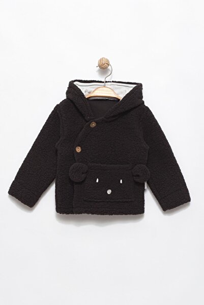 Minigimin Cicileri سترة مينيجيمين سيشيلاي للأولاد من القطيفة بتفاصيل جيب على ...