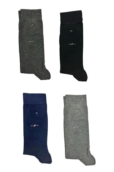 Pijamarket 4 чифта безшевни мъжки сезонни чорапи със смесен модел