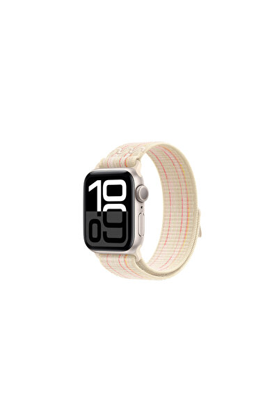UnDePlus Apple Watch 40mm Kordon 2023 Point Hasır Kordon Strap Kayış