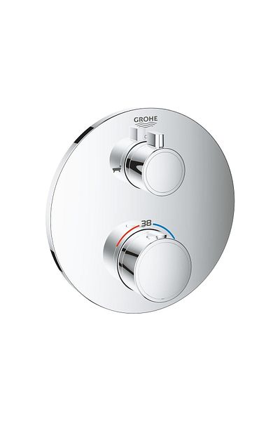 Grohe Grohtherm Thermostatic Bathroom - 2 Outlet Divertor Shower Faucet 24077000
