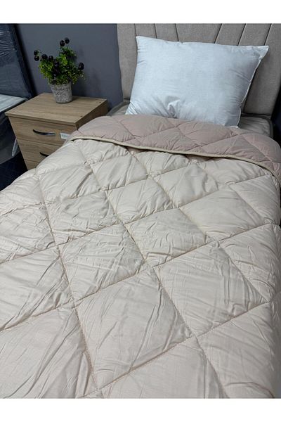 Clasy 100% Cotton Single Quilt Plain Patterned Quilted