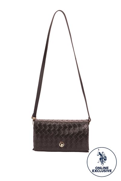 U.S. Polo Assn. Us8440 Model Women's Shoulder Bag - Black-Black Online Exclusive
