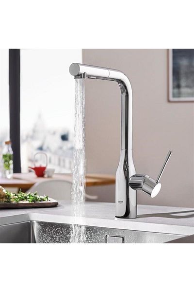 Grohe Baterie spalator cu monocomanda 1/2 Grohe 30269000, pipa inalta, cartus ceramic, Crom