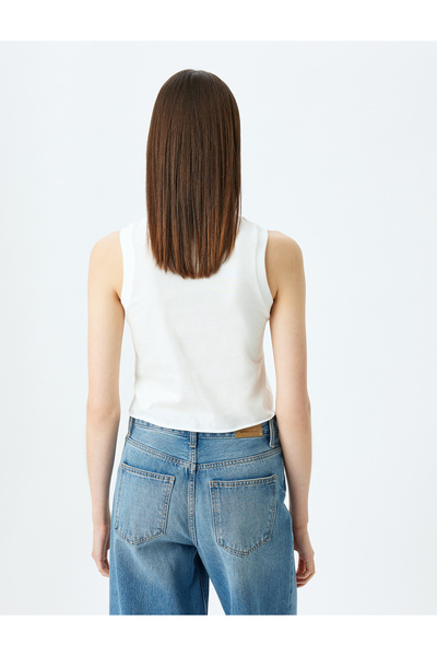 Koton Basic Crew Neck Sleeveless Women's Tank Top