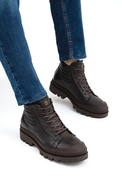 Tamer Tanca Men's Genuine Leather Casual Boots 381 16155 Erk Bot Sk22/23