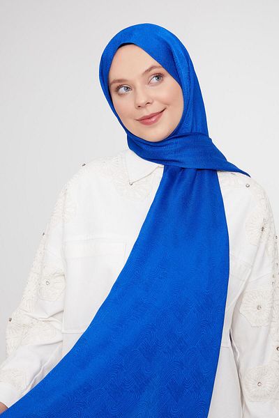 Levidor Saks Hologram Pattern Jacquard Janjan Shawl