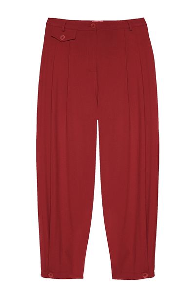 Quzu PANTALON CU DETALIU NASTURĂ PE PICIOARE