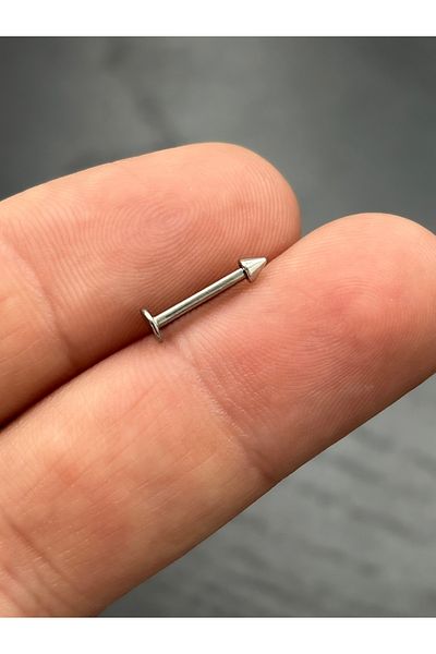 Karınca Piercing Spike Pointed Tip Nail Ear Helix Tragus Flat Nose Conch Lip Piercing