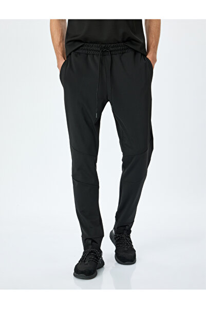 Koton Αθλητικό παντελόνι Jogger με λεπτομέρεια ραφής με κορδόνι στη μέση