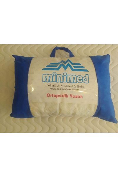 BENGİ TİCARET Pillow 90465 - Orthopedic Visco Sponge and Silicone Soft Model 1 Ad Handmade