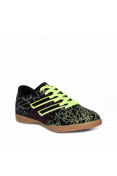 BAYRAMOĞLU KUNDURA Byk 317 Walked 103 Unisex Black Yellow Rubber Anti-Slip Sole Futsal and Parkour Shoes