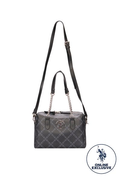 U.S. Polo Assn. Geantă de umăr pentru femei model neagră Us8099 - exclusiv online