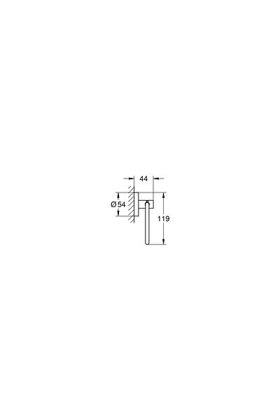 Grohe Essentials Toilet Paper Holder - 40689a01