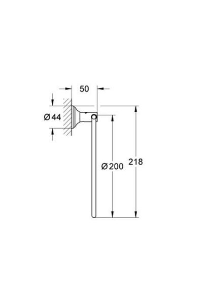 Grohe Essentials Ring Towel Holder -40655001