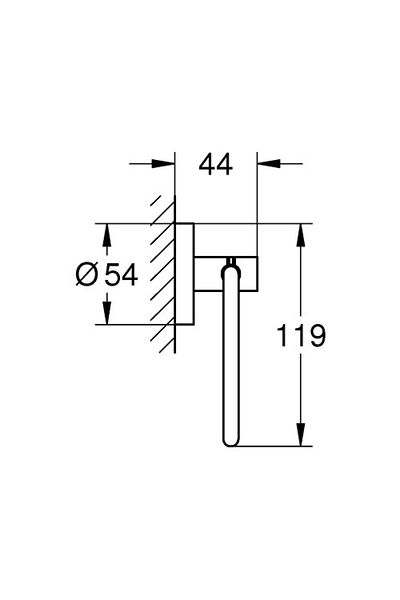 Grohe Essentials 40689al1 - Toilet Paper Holder