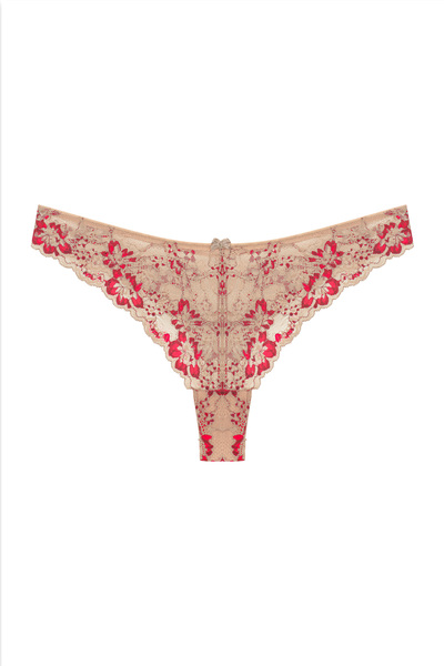 HNX Pachet de 7 chiloți colorați din dantelă cu talie înaltă pentru femei