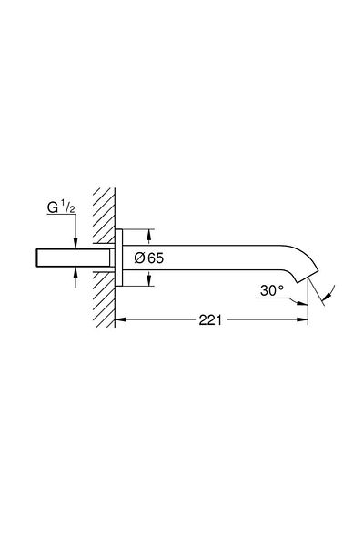 Grohe Essence Spout - 13449al1 Model