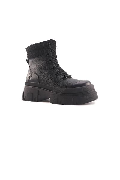 U.S. Polo Assn. 4w Ally 4pr Μαύρες Γυναικείες Μπότες & Μποτάκια 101914215