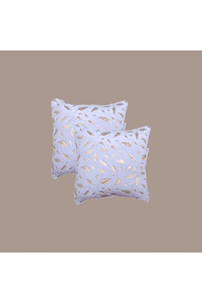 Donetella 2- Piece Modern 45x45 Throw Pillow Cover -,Decorative Covers for Cushions, Filling Not Included