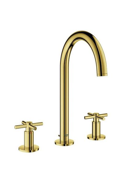 Grohe Atrio 3-Hole Sink Faucet 1/2′′ M-Size - 20008Gl3