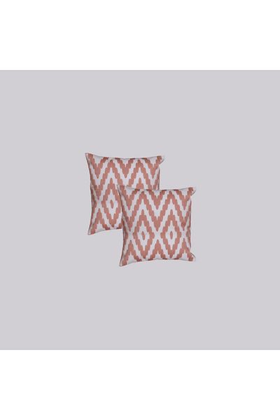 Donetella 2- Piece Modern 45x45 Throw Pillow Cover -,Decorative Covers for Cushions, Filling Not Included