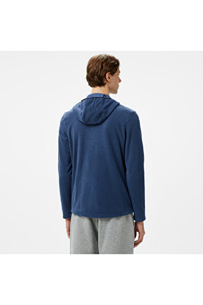 Mc Kinley Hucture II Fz Erkek Mavi Outdoor Sweatshirt