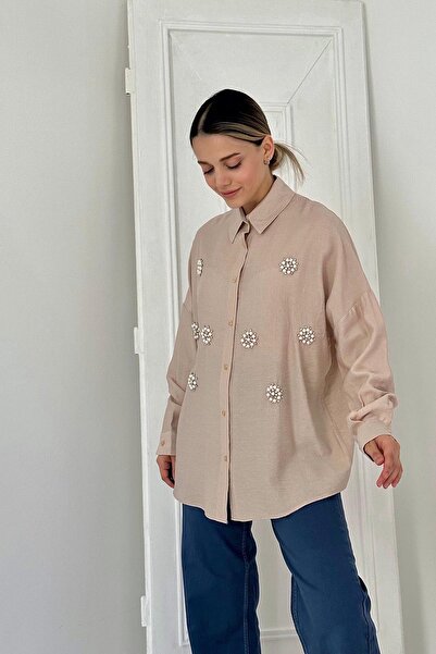 Elbee Fashion Woman Cămașă Stoned din 8 piese