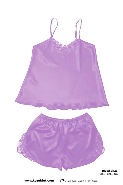 Dominant Women's Satin Shorts Set