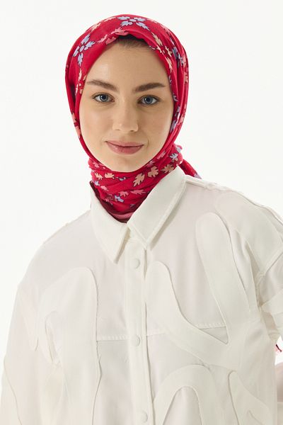 SOFT AKSESUAR Elegans Patterned Shawl