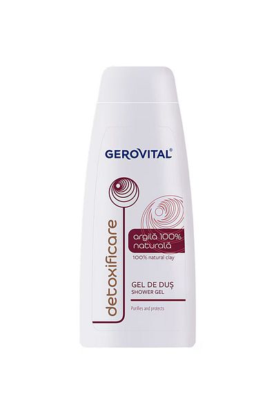 GEROVITAL GEL DE DUS ARGILA 100% NATURALA (DETOXIFICARE) 400ml